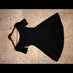 Women’s H&M Size 4, Fit & Flair Stretch Dress Blk